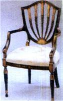 新古典风格扶手餐椅