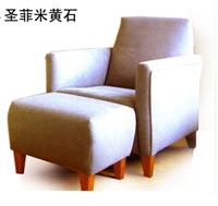 后现代新古典风格扶手脚踏椅