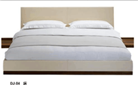 后现代新古典风格无床尾屏的床