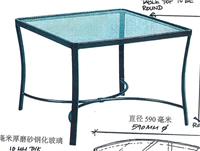 后现代新古典风格方形茶几