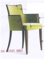 新古典风格扶手餐椅YQX- 185