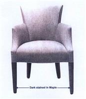 美式新古典风格扶手书椅YQX- 0209