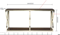 后现代新古典风格方形装饰台HF-100169