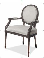 欧式新古典风格扶手餐椅HF-100315