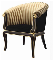 美式新古典风格扶手餐椅HF-1002656
