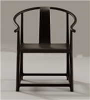 新中式风格扶手餐椅HF-1002693