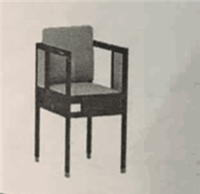 新中式风格扶手书椅HF-1002218