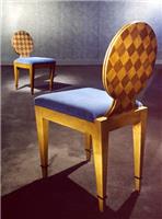后现代新古典风格无扶手餐椅YRBW-0025