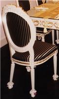 欧式新古典风格无扶手餐椅YRBW-0030