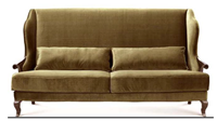 新古典风格有扶手三位沙发SFSG-0558