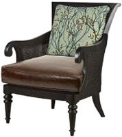 美式新古典风格扶手休闲椅HF-1003349