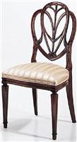 欧式古典风格无扶手餐椅HF-1003393